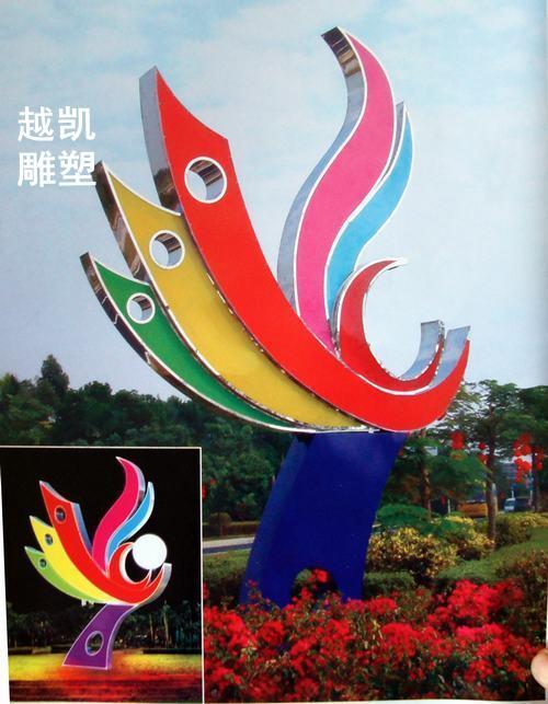 抽象凤凰雕塑 工艺美术品公司如何重塑凤凰意象