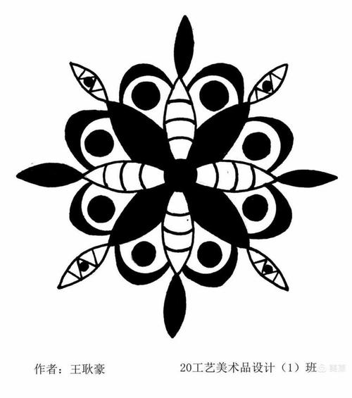 《图案与构成基础》20工艺美术品设计1班网络习作展